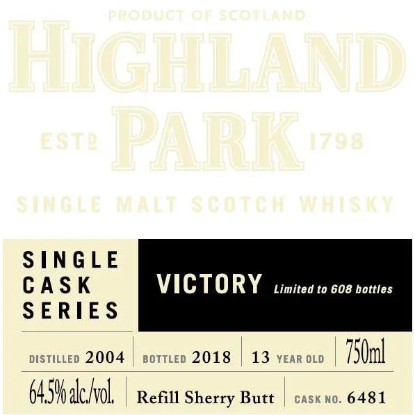 Highland Park 2004 Victory Edition