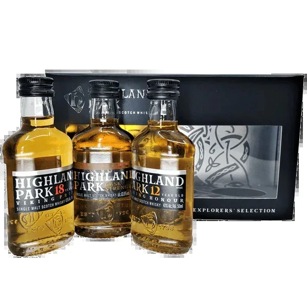 HIGHLAND PARK EXPLORERS SELECTION (12YR, 18YR, CASK ) 3X50ML