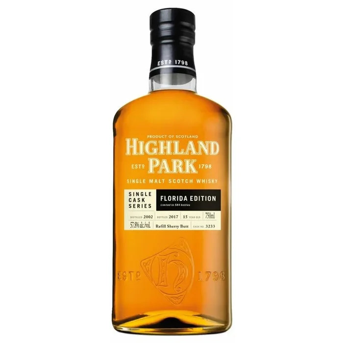 Highland Park Single Cask Series Florida Edition 15 Year Old Single Malt