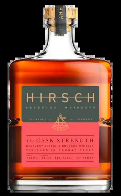 HIRSCH BOURBON FINISHED IN COGNAC CASKS STRENGTH KENTUCKY 750ML