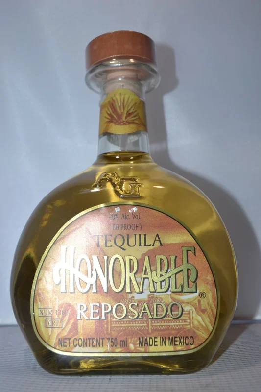 HONORABLE TEQUILA REPOSADO 750ML