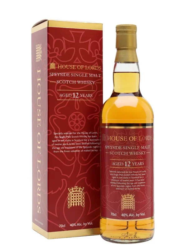 House of Lords 12 Year Old Single Malt Scotch Whisky | 700ML