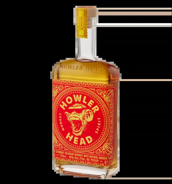 Howler Head Banana Flavored Bourbon Whiskey