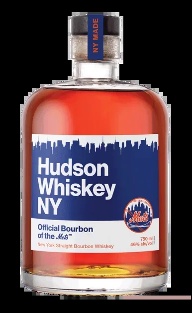 HUDSON WHISKEY BOURBON STRAIGHT METS EDITION NEW YORK 750ML