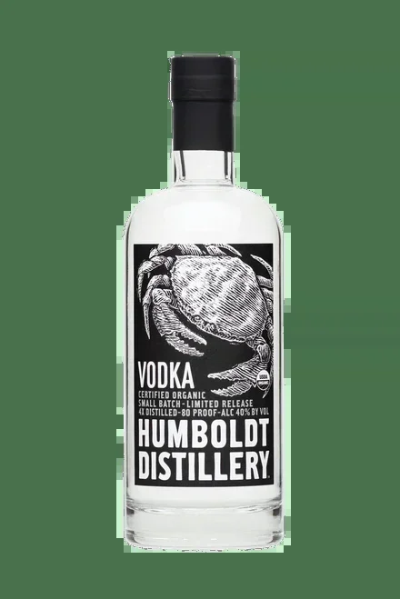 HUMBOLDT VODKA ORGANIC SMALL BATCH LIMITED EDITION CALIFORNIA 750ML