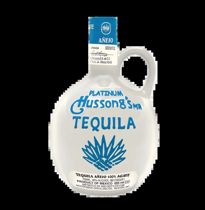 HUSSONGS TEQUILA ANEJO PLATINUM 750ML