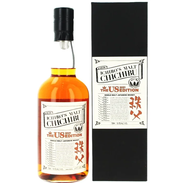 Ichiro’s Malt Chichibu 2021 The US Edition – 70cl 53.5%