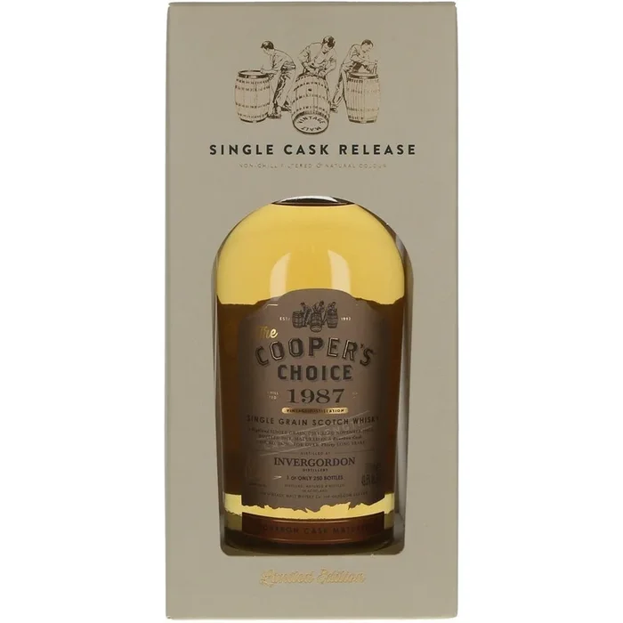 Invergordon 30 Year Old 1987 (cask 88796) The Cooper’s Choice – 70cl 49.5%