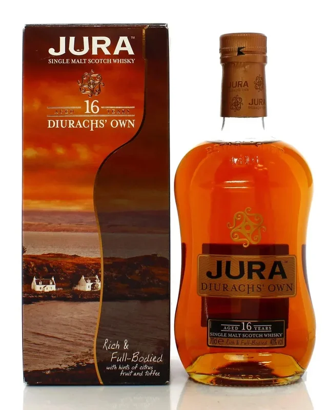 Isle of Jura 16 Year Old Single Malt Scotch Whisky, 70 cl