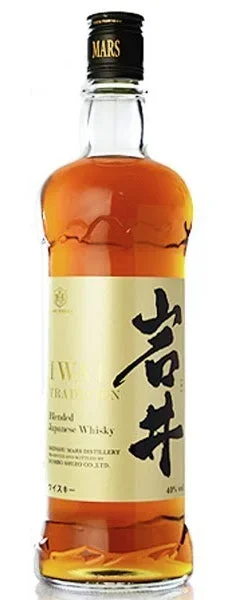 IWAI TRADITIONAL WHISKY BLENDED MARS SHINSHU JAPAN 750ML