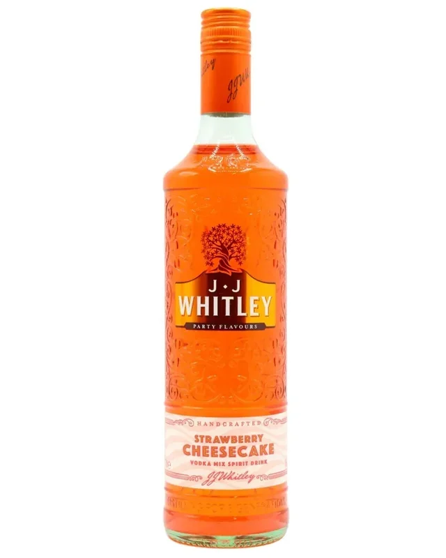 J.J. Whitley Strawberry Cheesecake Vodka Mix Spirit Drink, 70 cl