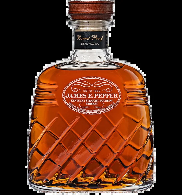 JAMES E PEPPER BOURBON BARREL PROOF KENTUCKY 750ML