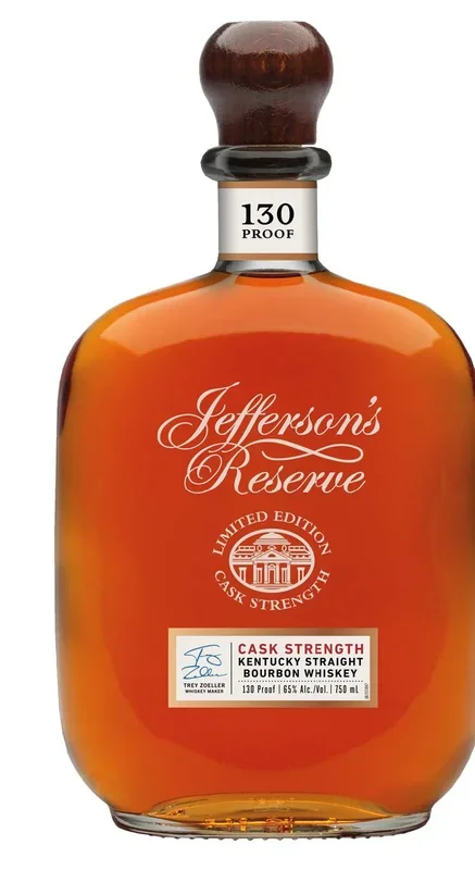 JEFFERSONS RESERVE BOURBON CASK STRENGTH LIMITED EDITION KENTUCKY 750ML