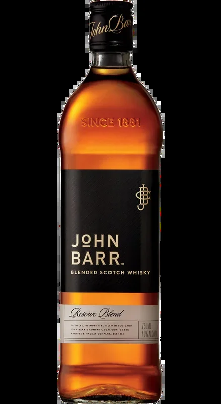 JOHN BARR BLENDED SCOTCH WHISKY 1.75L