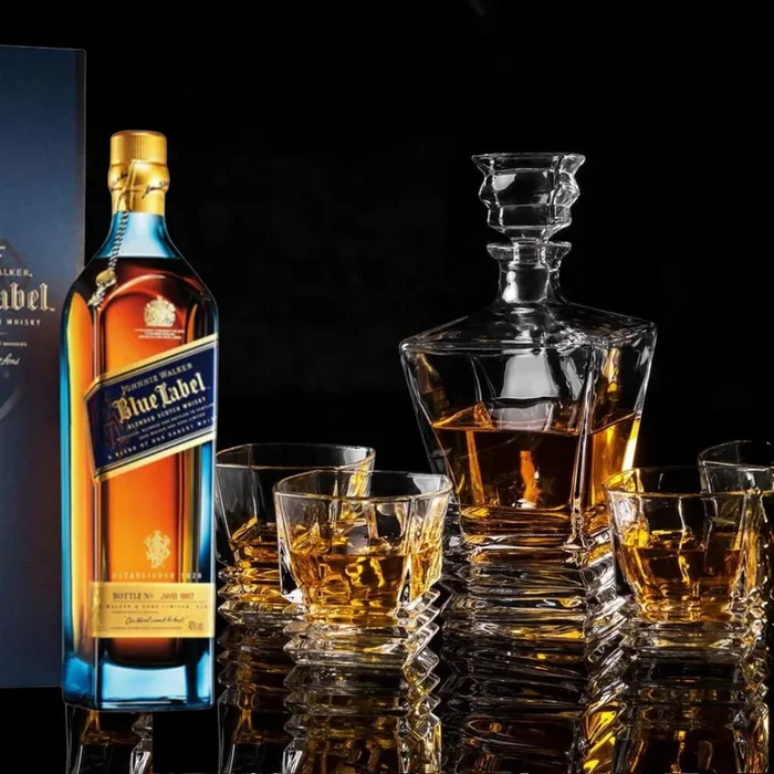 Johnnie Walker Blue Label Decanter Set 750ml