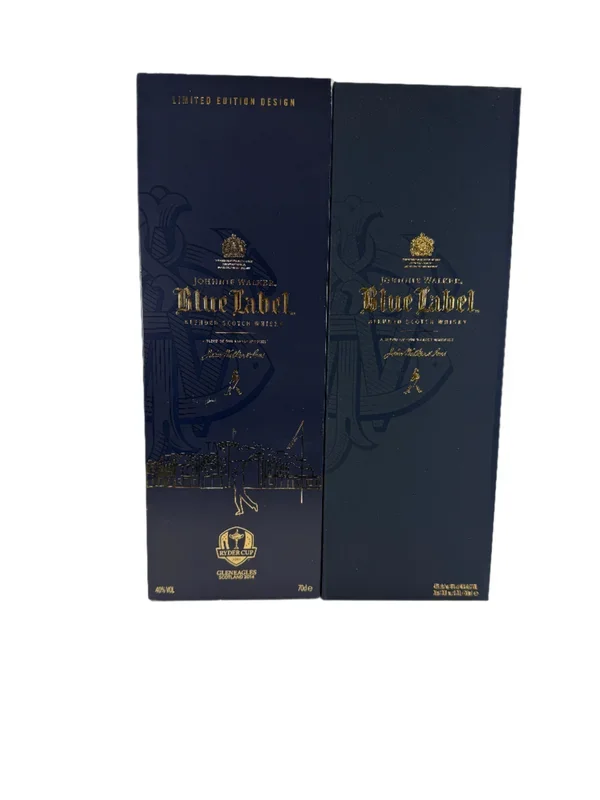 Johnnie Walker Blue Label Ryder Cup Edition Blended Scotch Whisky – Damaged
