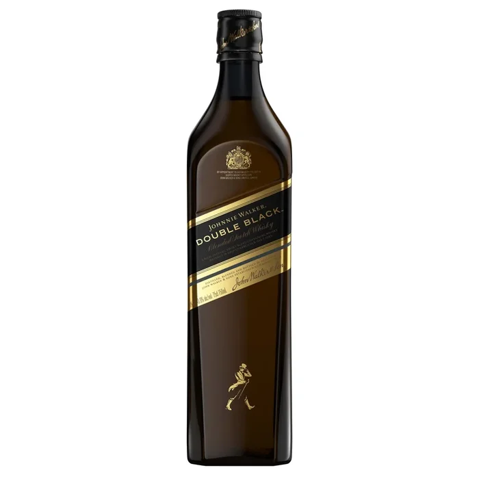 JOHNNIE WALKER SCOTCH BLENDED DOUBLE BLACK 750ML