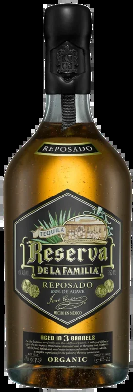 JOSE CUERVO DE LA FAMILIA TEQUILA REPOSADO RESERVA 750ML