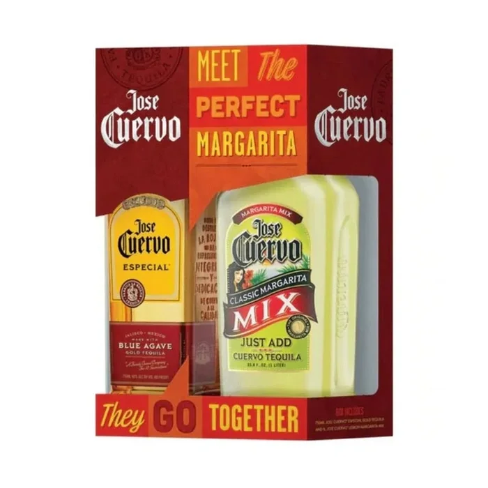 Jose Cuervo Especial Gold Tequila & Classic Margarita Mix Pack