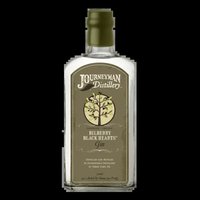JOURNEYMAN GIN BILBERRY BLACK HEARTS 90PF 750ML