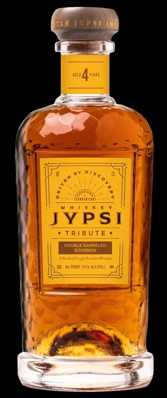 JYPSY TRIBUTE BOURBON WHISKEY STRAIGHT DOUBLE BARRELED TENNESSEE 750ML