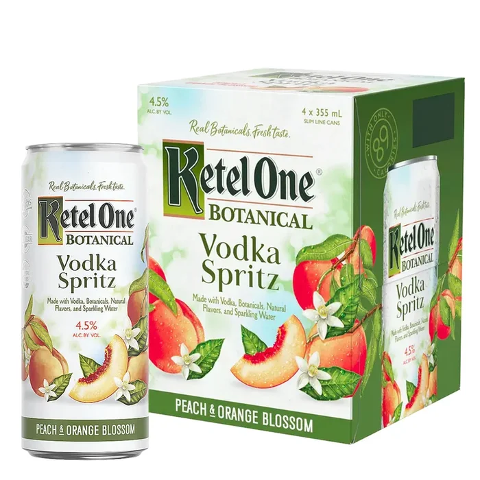 Ketel One Botanical Peach & Orange Blossom Vodka Spritz
