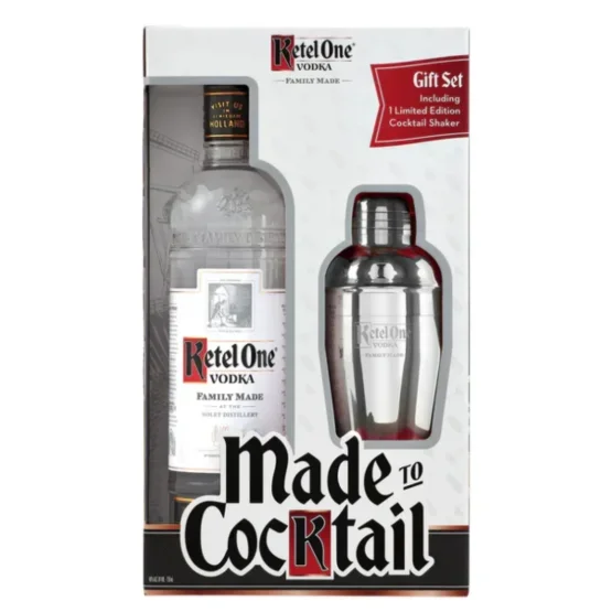 Ketel One Vodka Holiday Gift with Shaker Cup