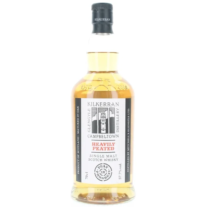 Kilkerran Heavily Peated Batch 5 Single Malt Scotch Whisky – 70cl 57.7%