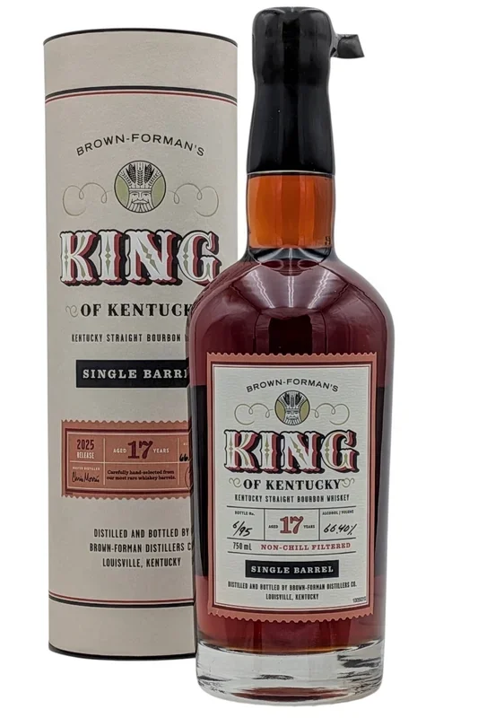 King of Kentucky 2025 17 Year old Single Barrel Bourbon Whiskey Limited Edition
