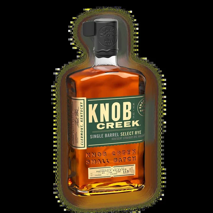 Knob Creek Single Barrel Rye Thompson Barrel Pick 115 Proof (750ml)