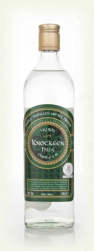Knockeen Hills Irish Poteen Gold Strength Liqueur | 700ML