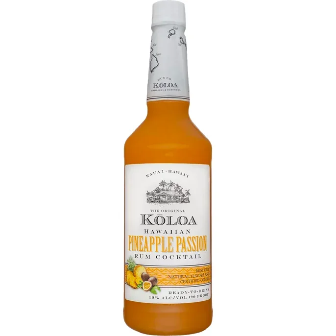 Koloa Hawaiian Pineapple Passion Rum Cocktail
