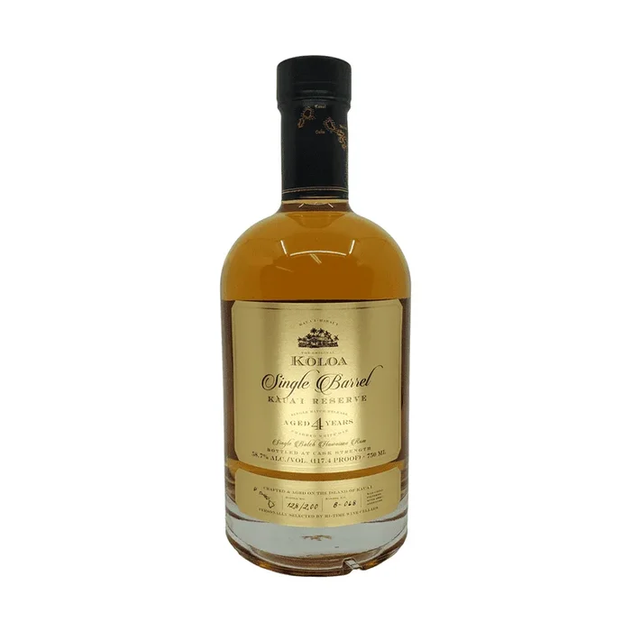 Kōloa Kaua’i 4 Year Old Single Barrel Reserve Rum