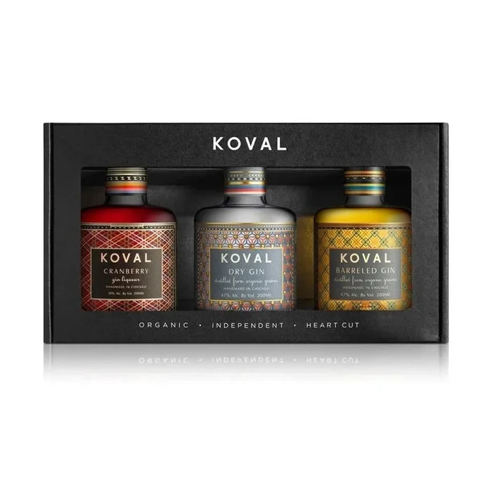 Koval Gin Trio Gift Pack