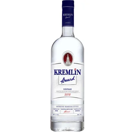 KREMLIN AWARD VINTAGE VODKA DISTILLED 2018 RUSSIA 750ML