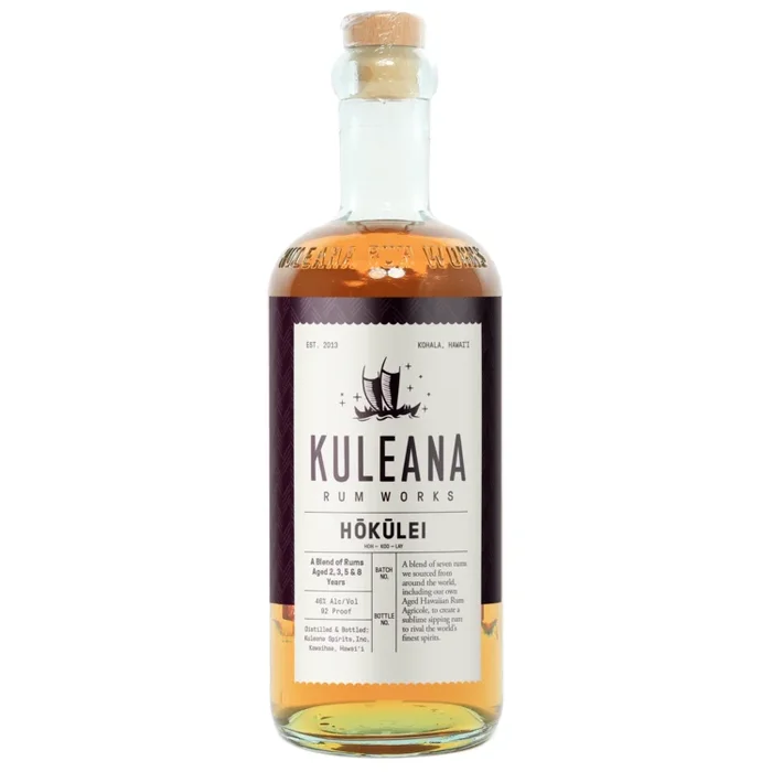 Kuleana Rum Works Aged Rum Hokulei 18 Year