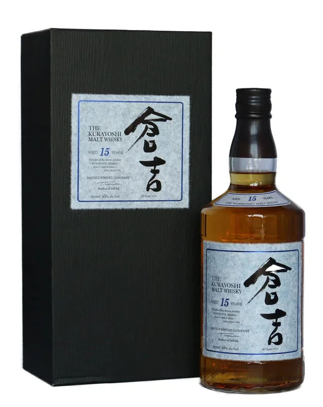 KURAYOSHI WHISKEY MALT JAPAN 15YR 750ML