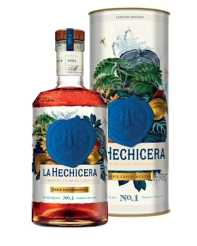 La Hechicera Serie Experimental No.1 Muscat Cask Finish Rum, 70 cl