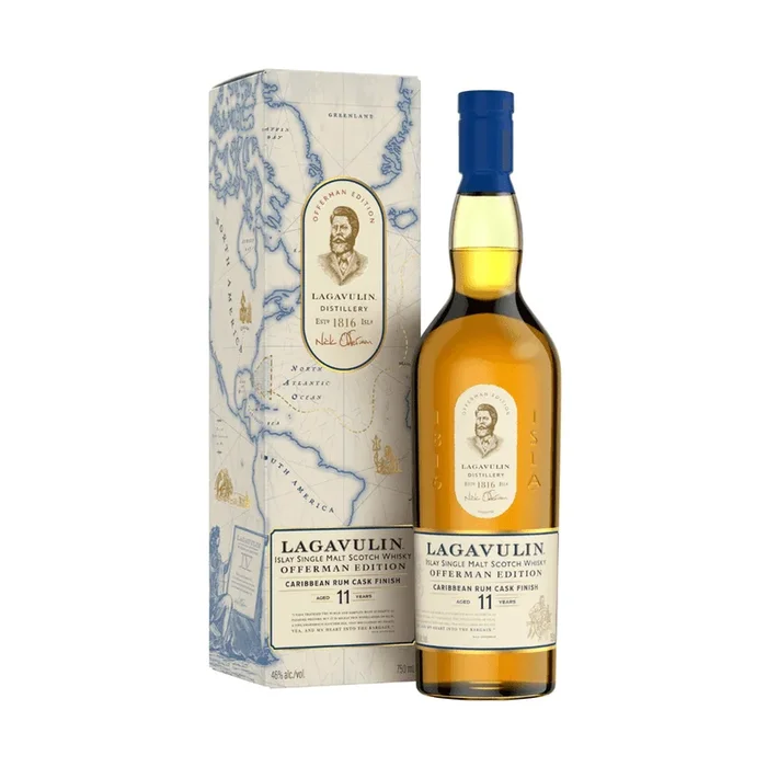 Lagavulin 11 Year Offerman Edition Caribbean Rum Cask Finish