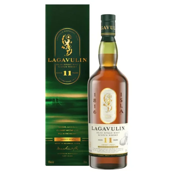 LAGAVULIN SCOTCH SINGLE MALT LIMITED SWEET PEAT 11YR 750ML