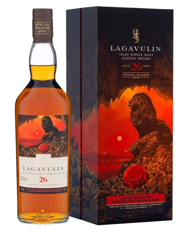 Lagavulin Single Malt Scotch Whisky 26 Year Old Whisky, 70 cl (Special Release)