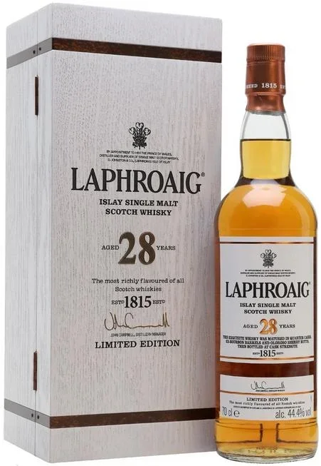 LAPHROAIG SCOTCH SINGLE MALT LIMITED EDITION 28YR 750ML