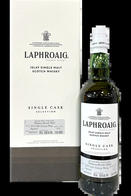 LAPHROAIG SCOTCH SINGLE MALT LIMITED SINGLE CASK SELECTION PX SHERRY CASK ISLAY 700ML