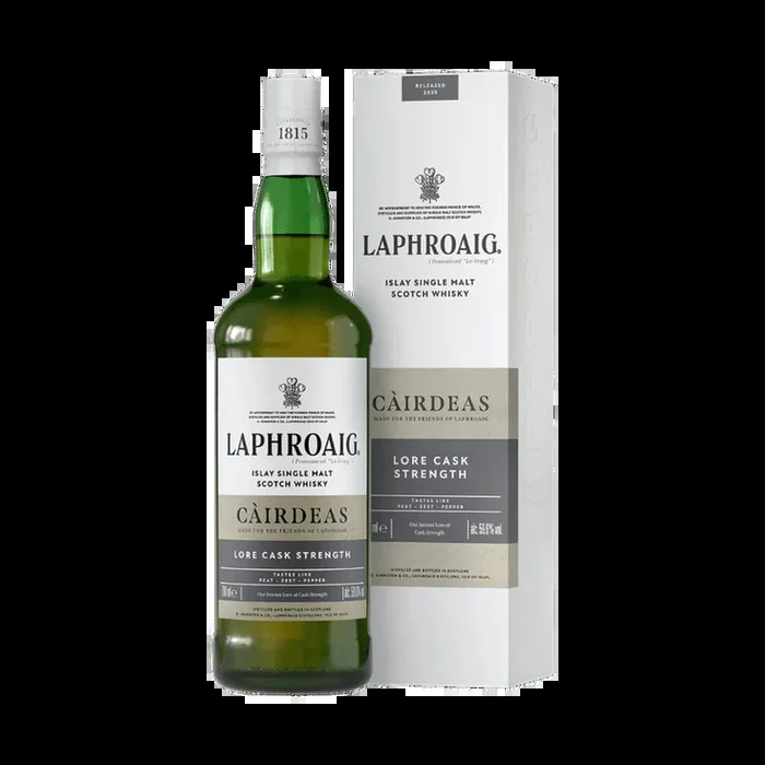 Laphroaig Single Malt Scotch Lore Cask Strength Cairdeas 119.2