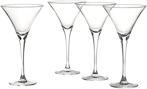 Lenox – 6115711 Lenox Tuscany Classics 4-Piece Martini Glass Set, 3.35 LB, Clear