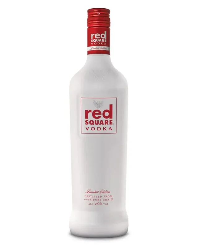 Limited Edition Red Square Vodka (WHITE), 70 cl