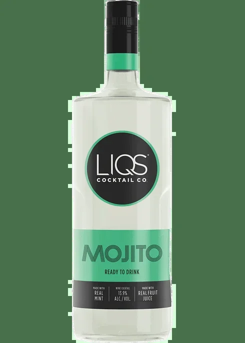 LIQS WINE BASED COCKTAIL MOJITO RTD 1.75LI