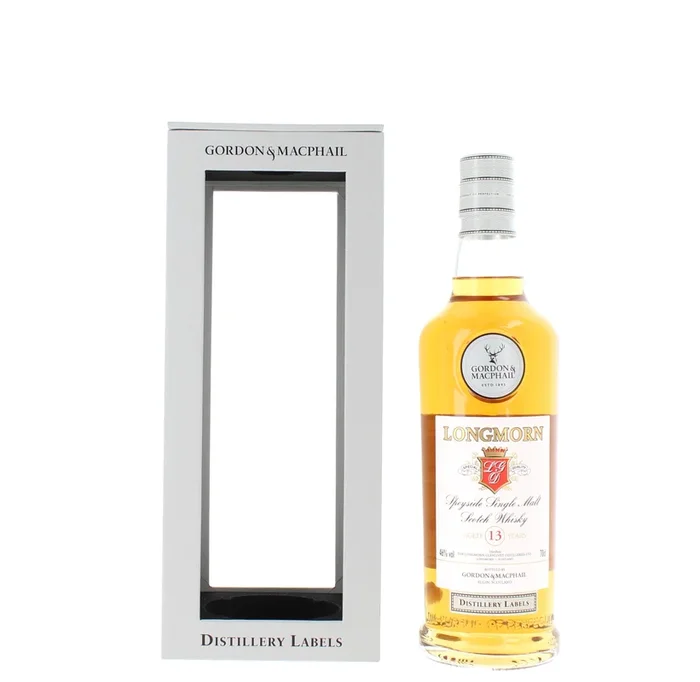 Longmorn 13 Year Old Gordon & MacPhail Distillery Labels Single Malt – 70cl 46%