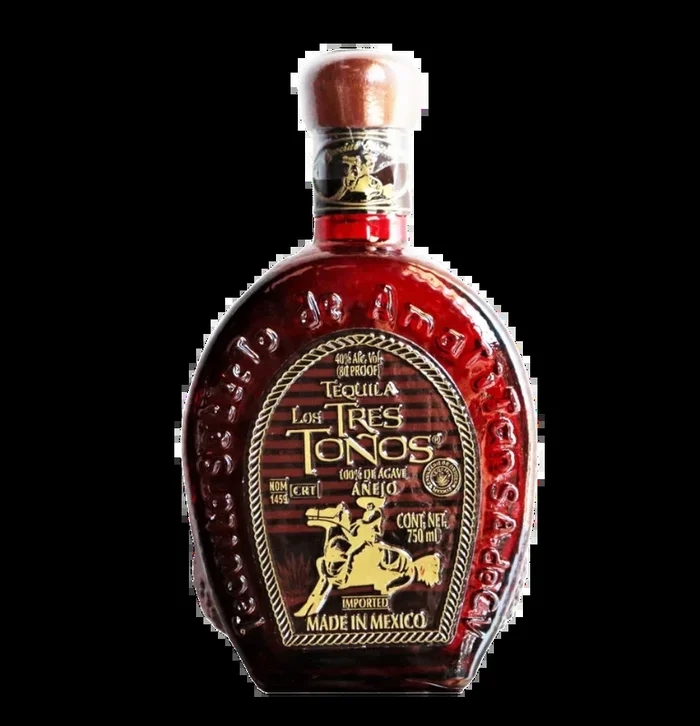 LOS TRES TONOS TEQUILA ANEJO 750ML