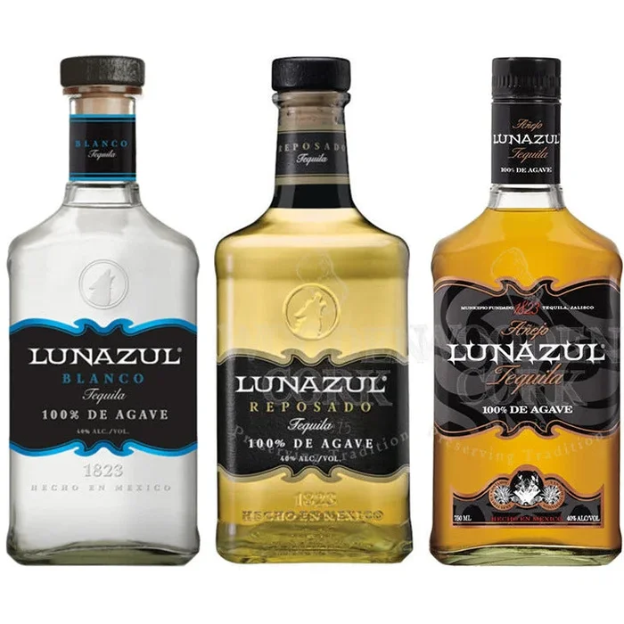Lunazul Tequila Blanco, Reposado & Anejo Bundle